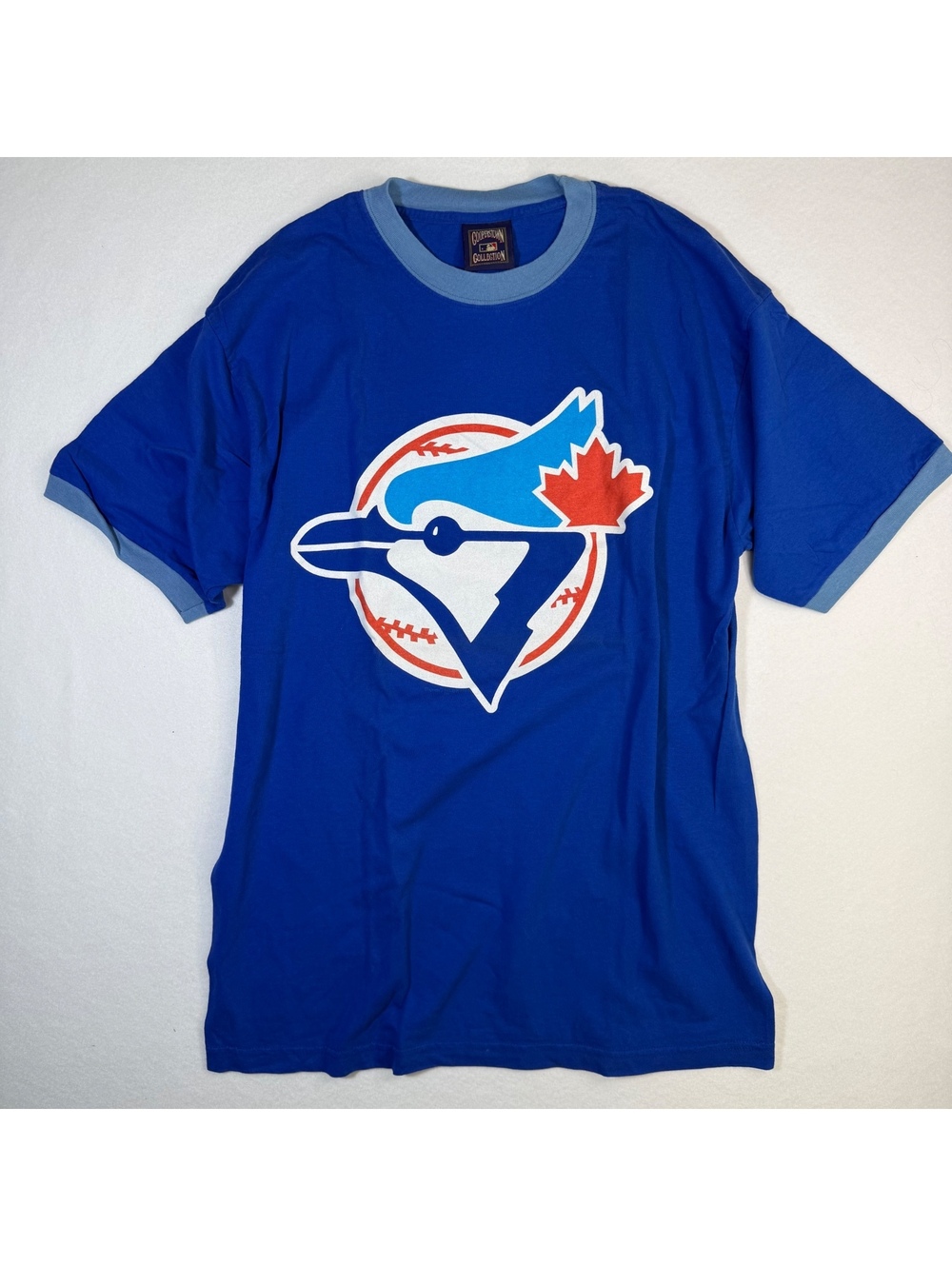 Toronto Blue Jays Ringer Tee — Cooperstown Collection